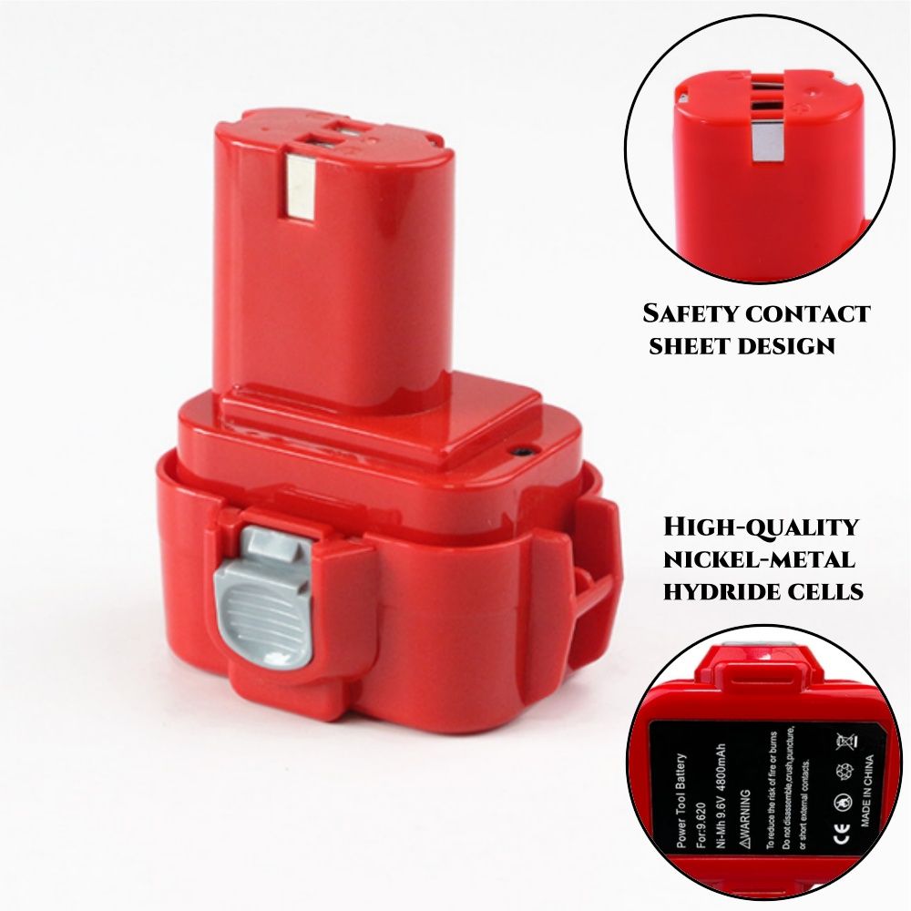 9.6V for Makita Battery 4.8AH  - Gold 6138 recension och pris